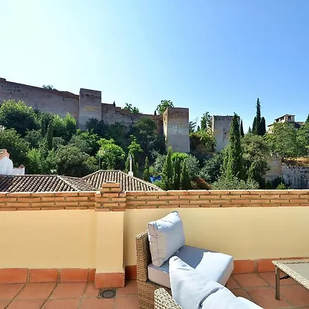 Loft Dar Al- Horra , Terraza, Parking & Vistas Villa Granada Exterior photo